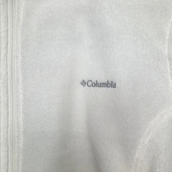 Columbia Soft White Sleeveless Fleece - Picture 4 of 11